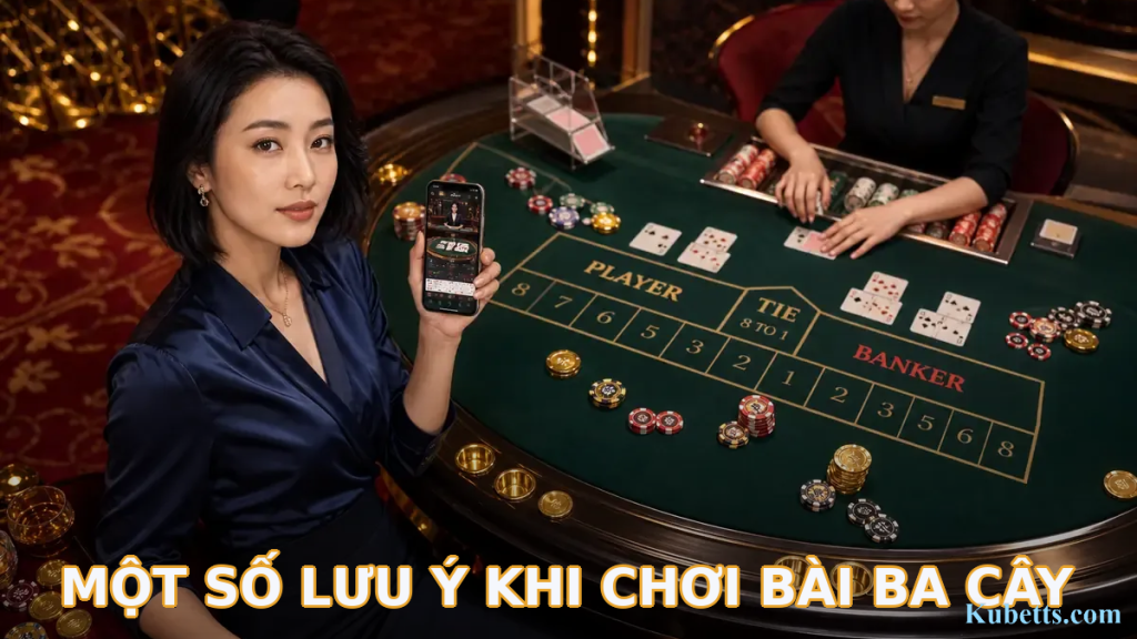 Hướng Dẫn Chi Tiết Cách Chơi Bài Ba Cây và Tính Điểm Chuẩn Xác Nhất 2 Một số lưu ý khi chơi bài Ba Cây