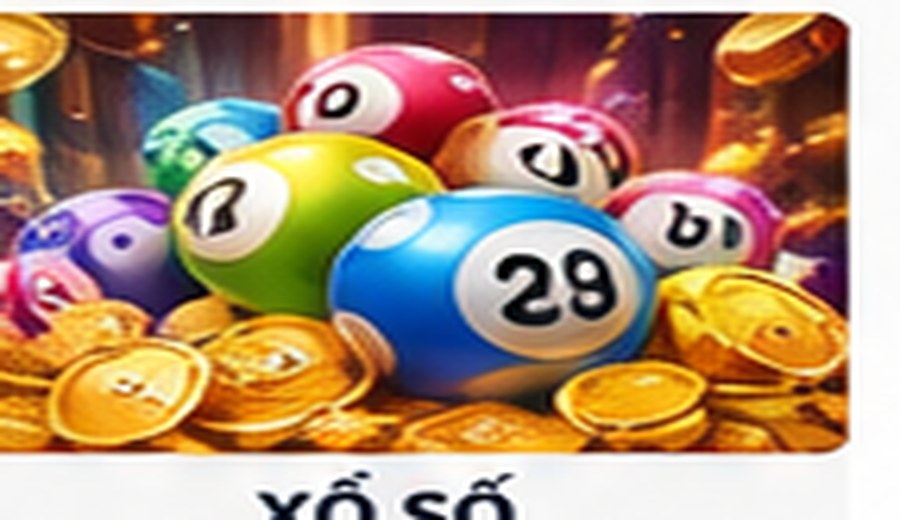 Các quả bóng xổ số nhiều màu sắc